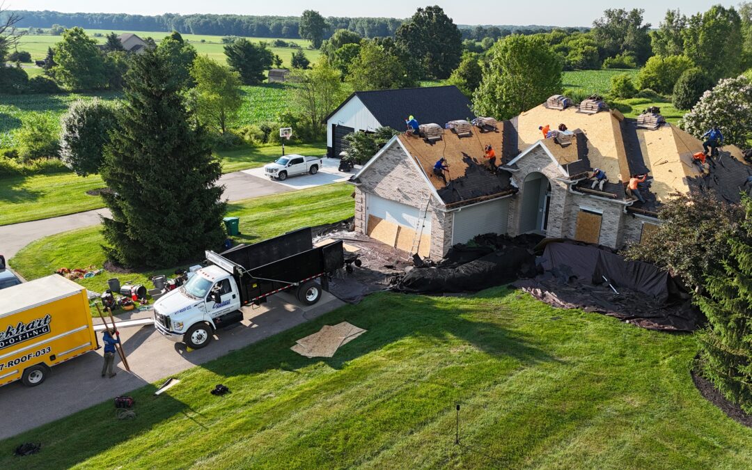 Roofer in Gaines, Michigan